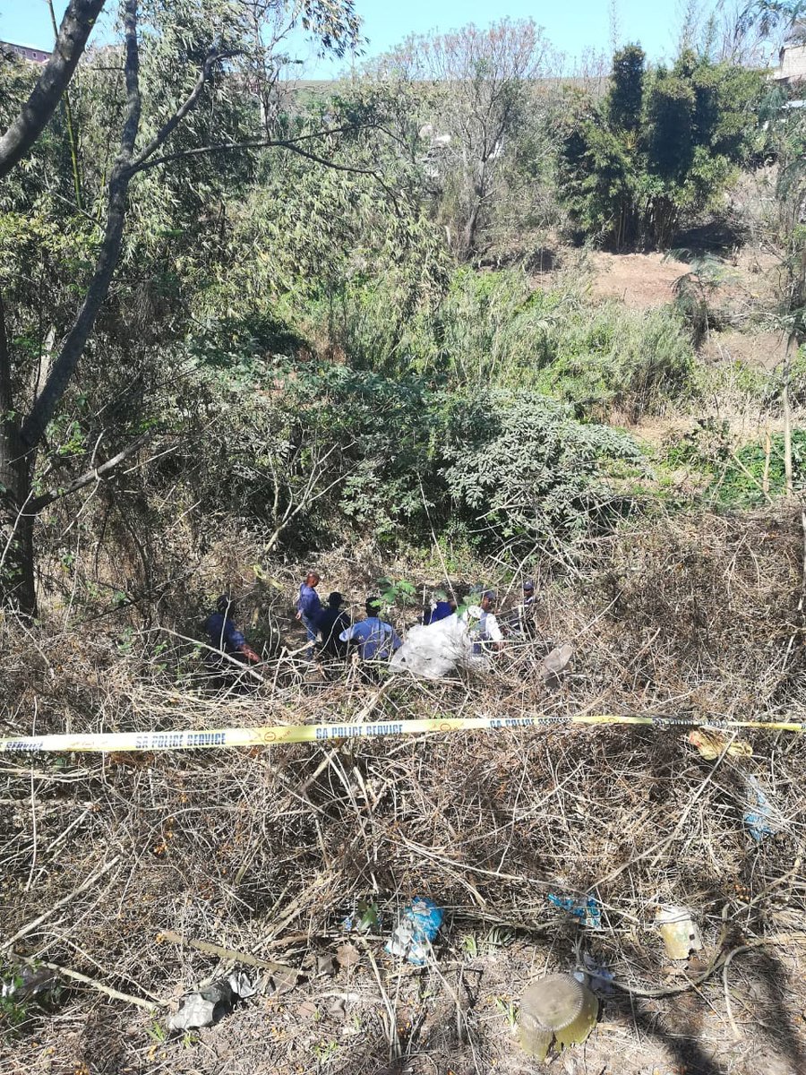Skeletal remains of an unknown person was found in dense bushes in Cato Crest area