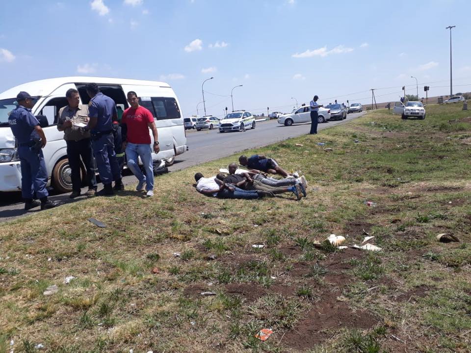 Police recover firearms and arrest four suspects believed to be behind robberies in Johannesburg South