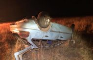 One killed and 3 injured in rollover on the N1 close to Edenburg yesterday evening.