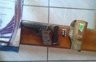 Police busted two with unlicensed firearm