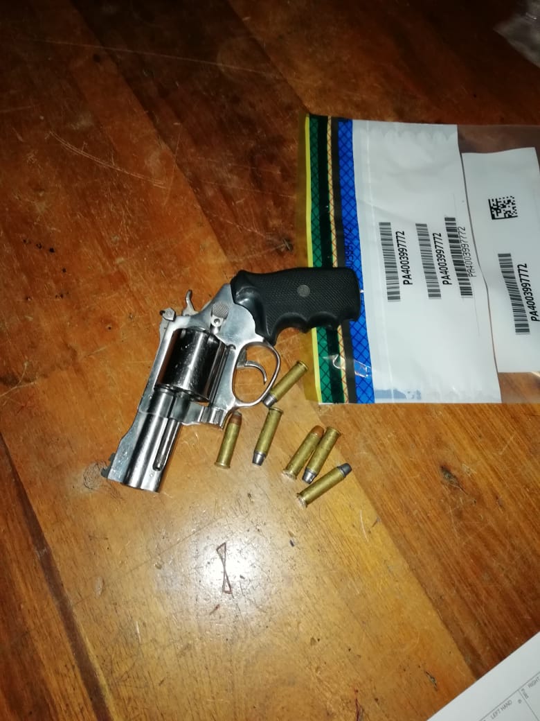 A 34 year old suspect arrested for the possession of an unlicensed firearm and ammunition in Steenberg