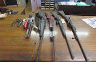 Two suspects arrested with six illegal firearms in the Mvoti area