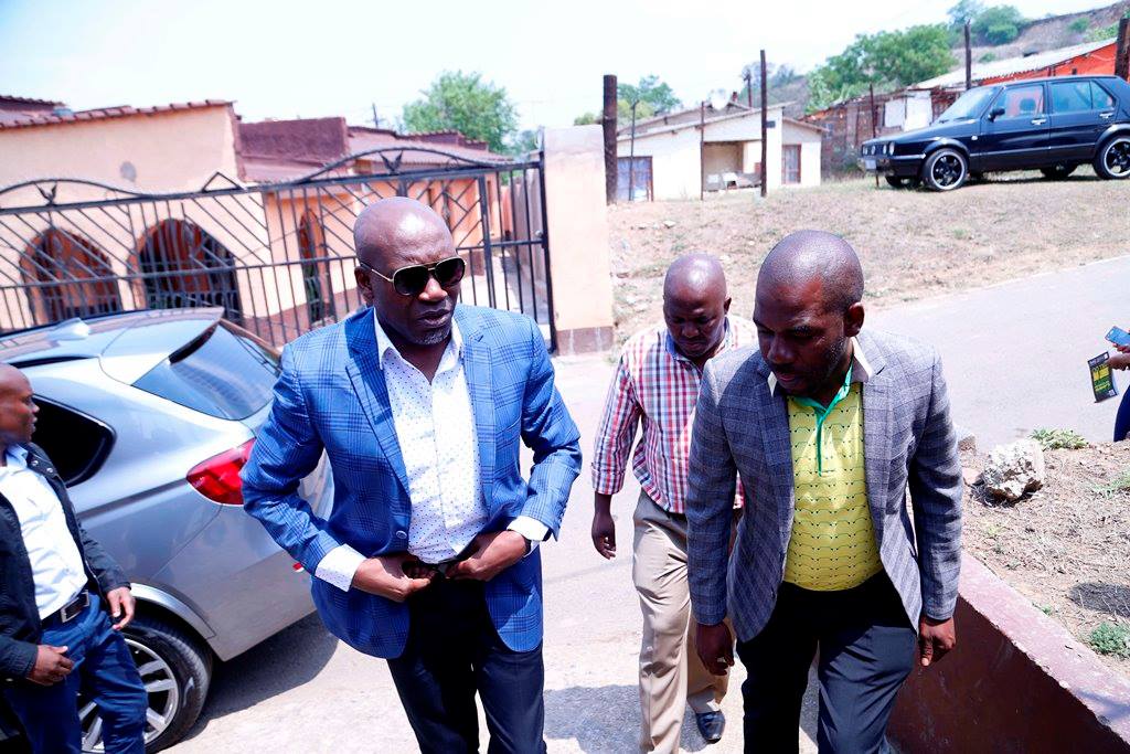 MEC Kaunda visits family of Slain Umvoti Municipality official