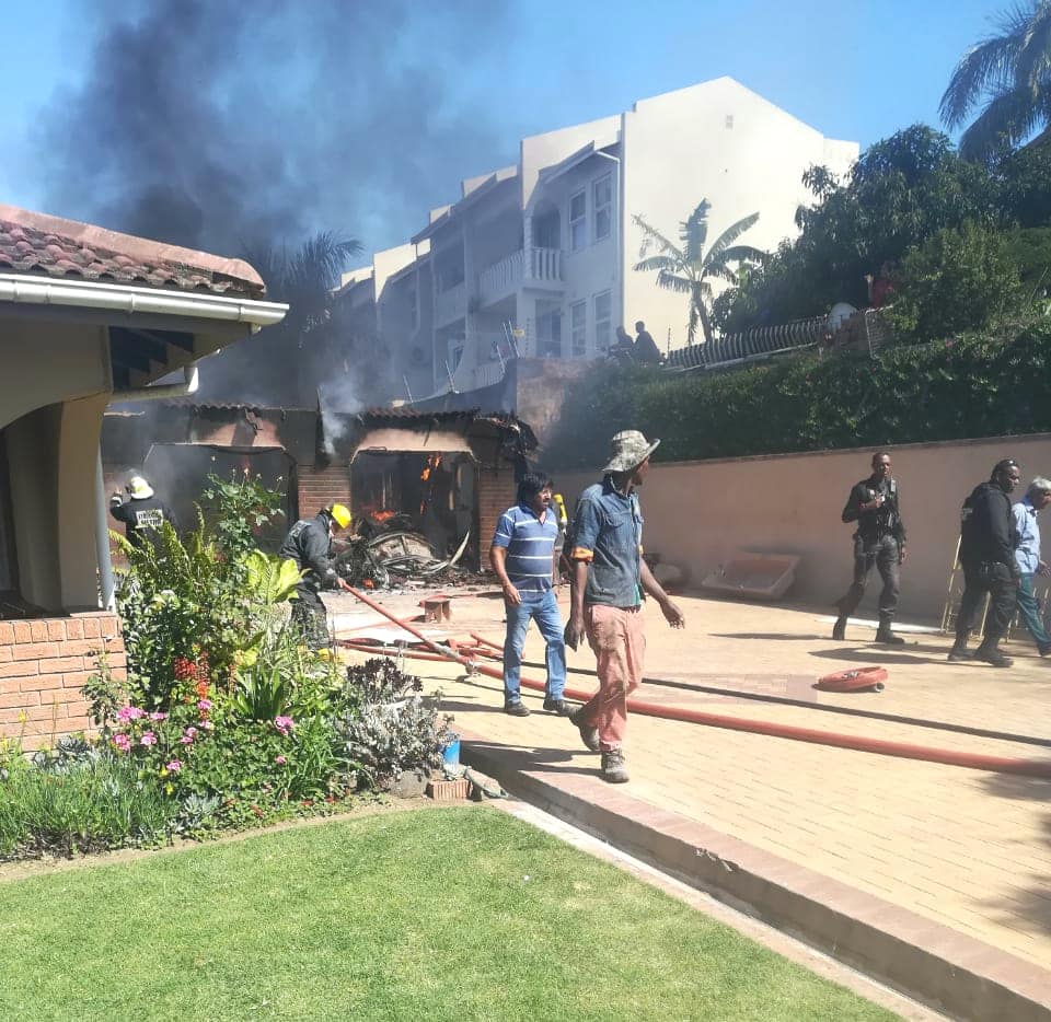 House catches alight during fuel transfer in Oaklands