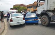 Motor vehicle collision in Verulam
