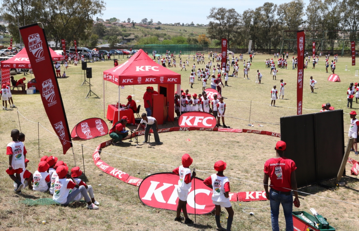 KFC Mini-Cricket celebrates National Children's Day by encouraging active play