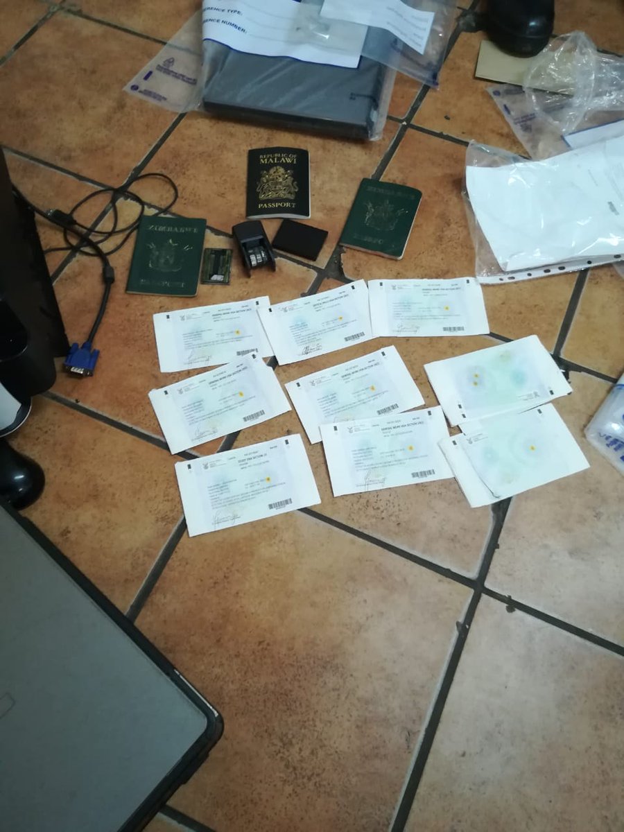 Three arrested for producing fraudulent Home Affairs certificates in Pretoria West