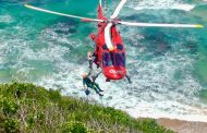 Paraglider rescued at Wilderness