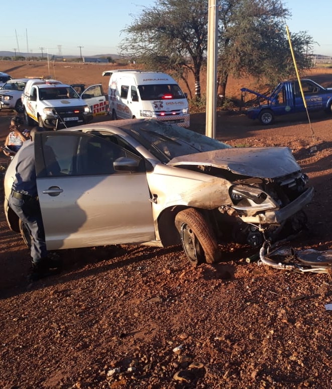 One injured in rollover in Kathu