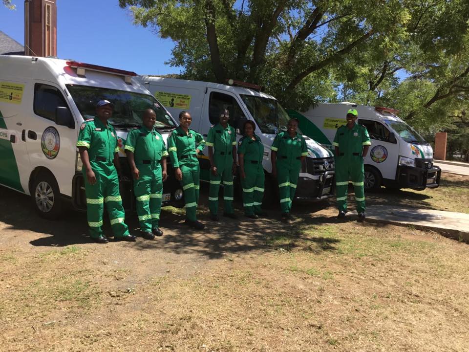 EMS Officers on alert for any roadside emergencies on the N6