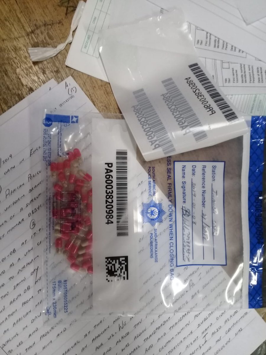 Suspect arrested for possesion of Whoonga drugs