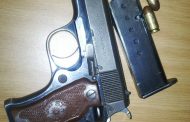 Suspect arrested for possession of a unlicensed firearm, ammo and stolen property