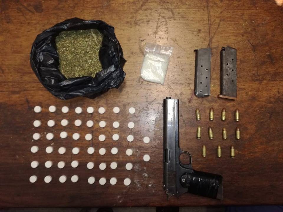 Drugs, unlicensed firearm and ammunition seized in Bishop Lavis