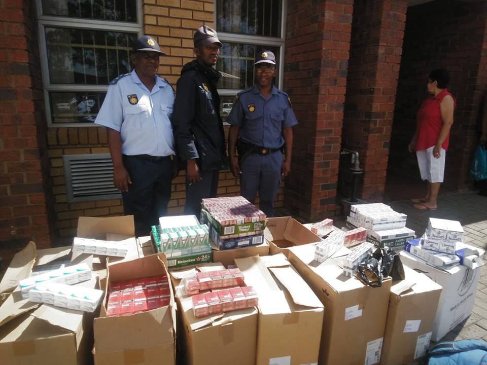 Man nabbed with stolen cigarettes worth R100 000.00