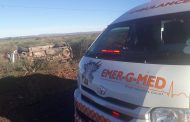 Four injured in rollover near Postmasburg