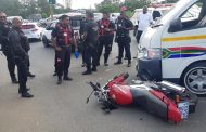 Biker Injured In Crash at Ottawa Intersection, KZN