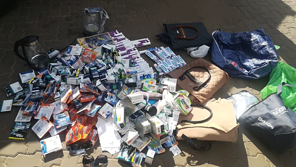 A suspected syndicate to appear in court after they were found with stolen goods to the value of R70 000