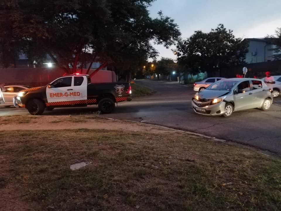 Two injured in collision at intersection in Randburg