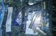 Police arrested two suspects for possession of a hijacked vehicle and replica firearms