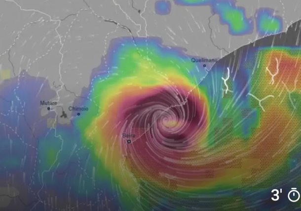 Rescue relief efforts on route to Mozambique for cyclone Idai