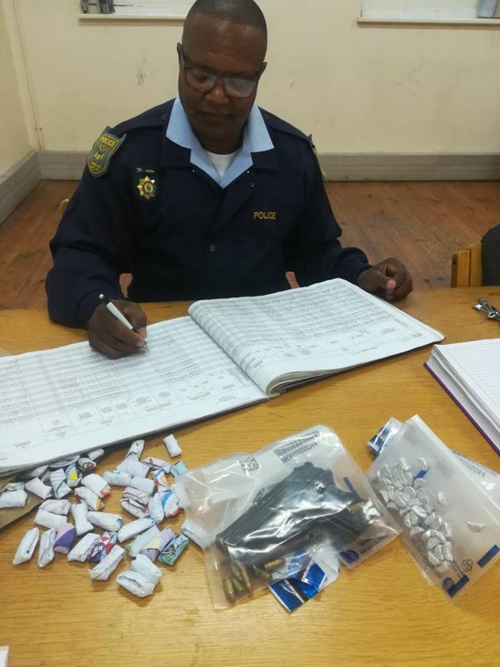 Suspects apprehended in Muizenberg for drugs and possession of unlicensed firearm