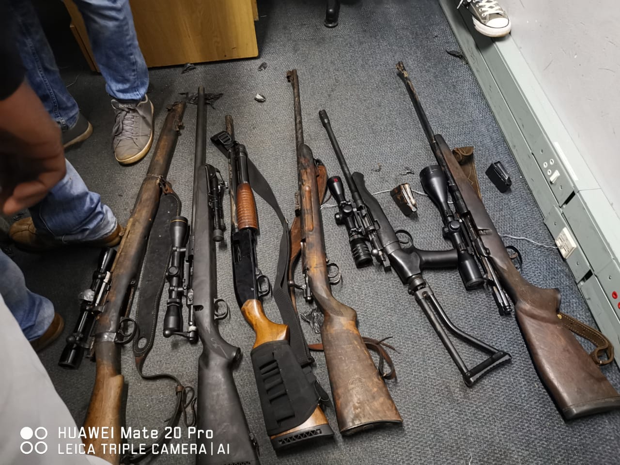 Illegal firearms uncovered after tip-off