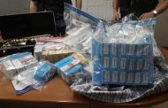 Cellular telephones recovered and two suspects arrested shortly after a business robbery in Philippi