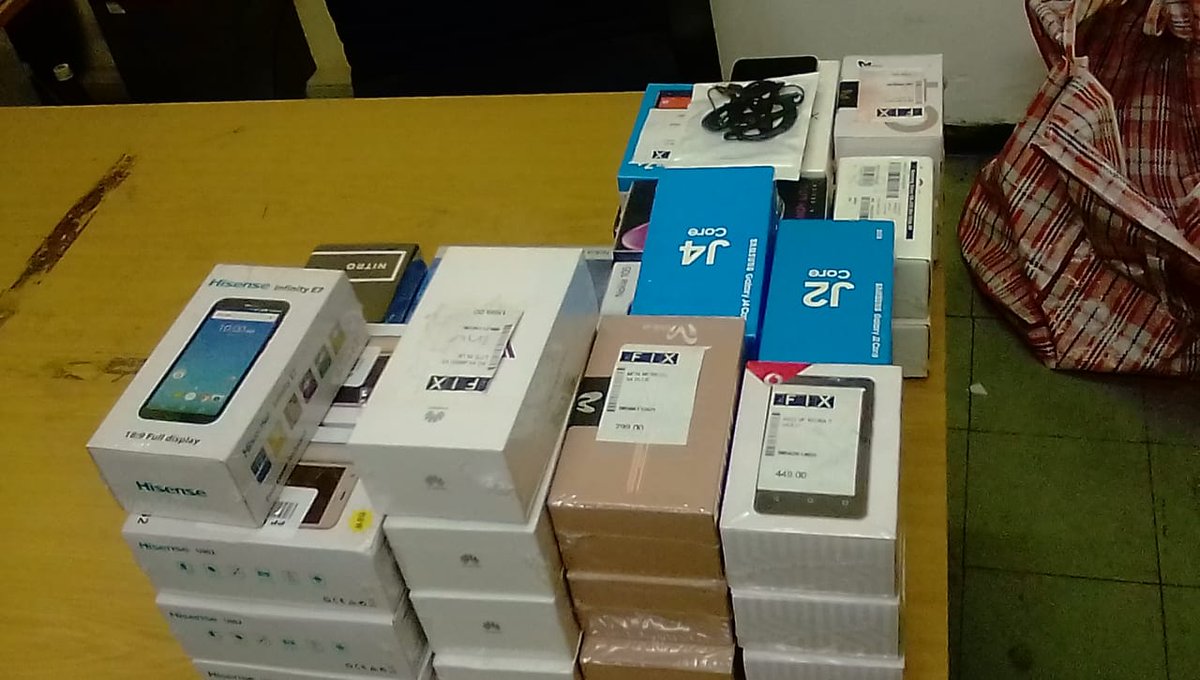 39 Cellphones stolen during a business robbery at Umlazi Megacity