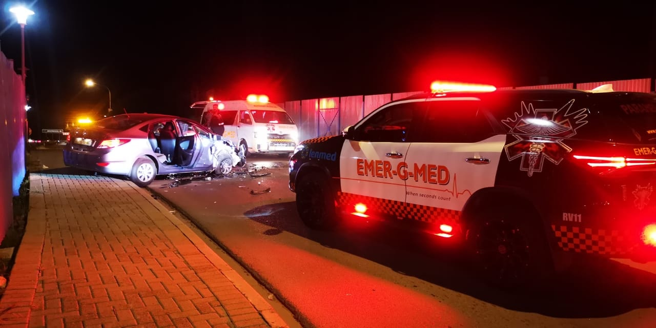 Two injured in head-on collision in Kimberley
