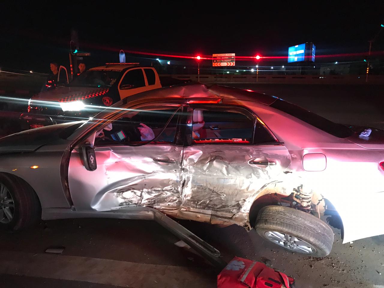 Multiple injuries after collision in Fourways