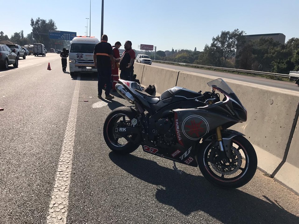 One seriously injured in motorcycle crash on the N1 North