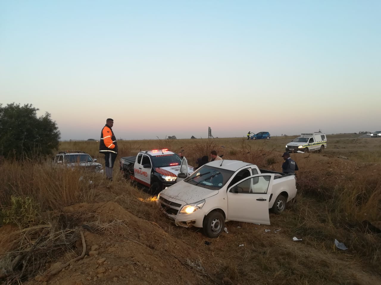 One person injured in collision at intersection in Centurion