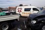Multiple vehicles involved in a collision in Fourways