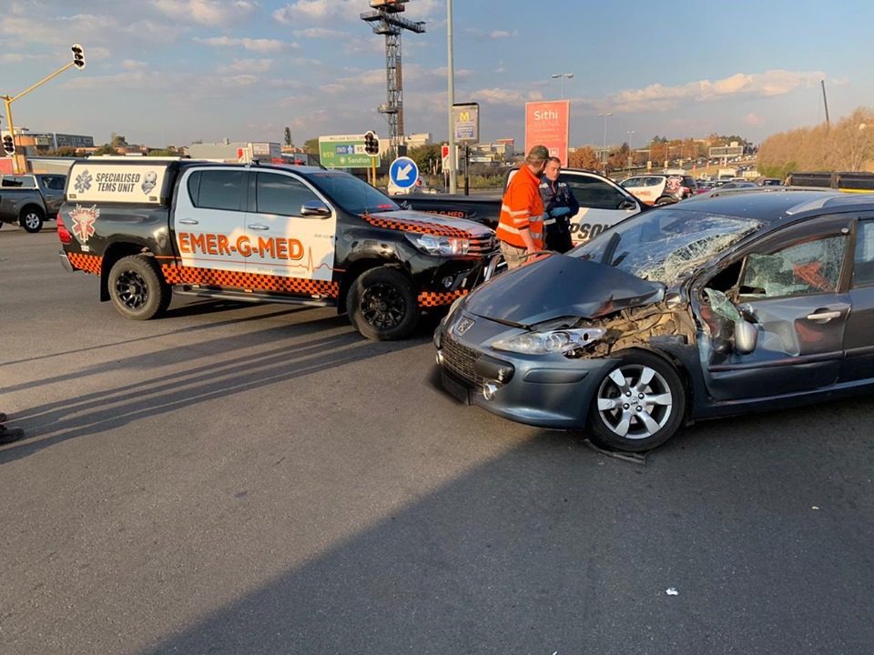 Multiple people injured in Fourways collision