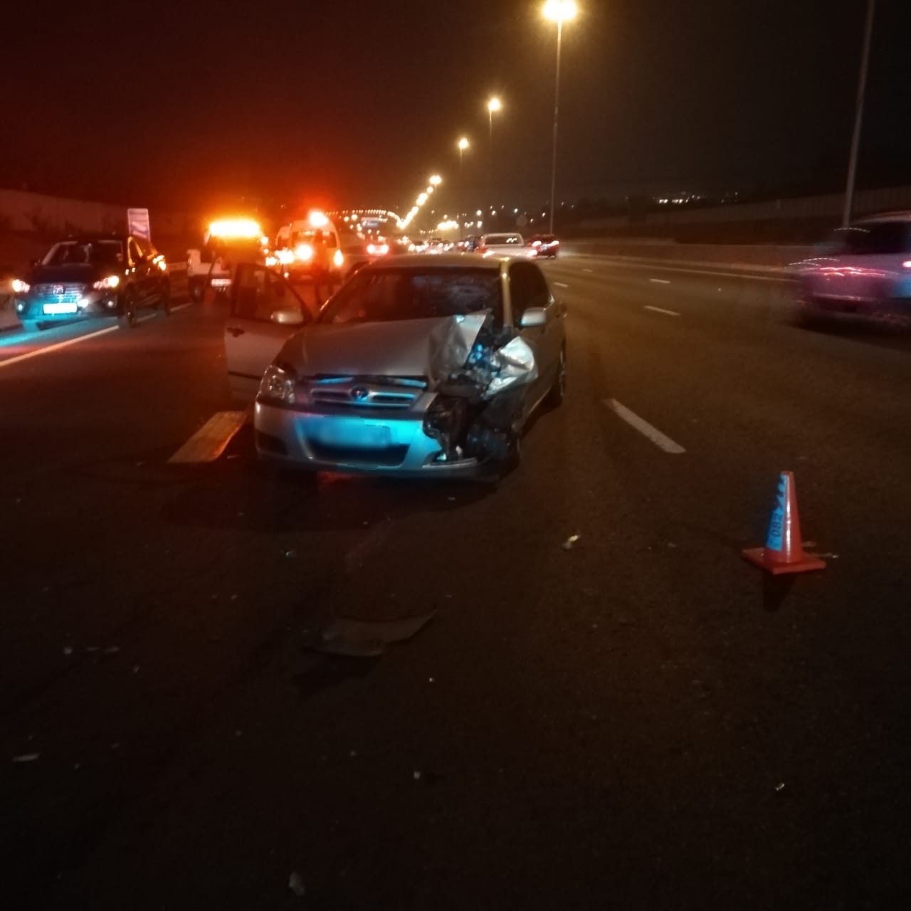 Gauteng: Two injured in N3 crash