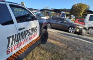 Vehicle collision in Lonehill