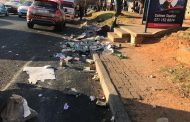Two passengers and a pedestrian injured in a taxi collision in Randburg