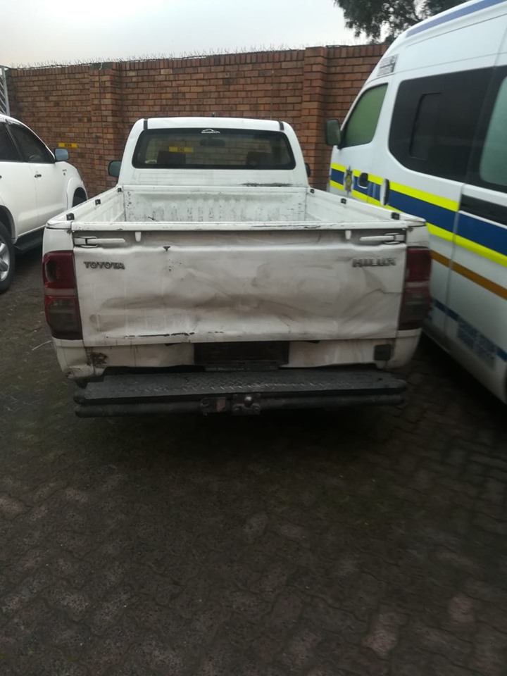 Three suspects arrested for the possession of an illegal firearm imitation firearm, hijacked vehicle and stolen property in Nyanga