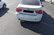 Two vehicle collision in Douglasdale