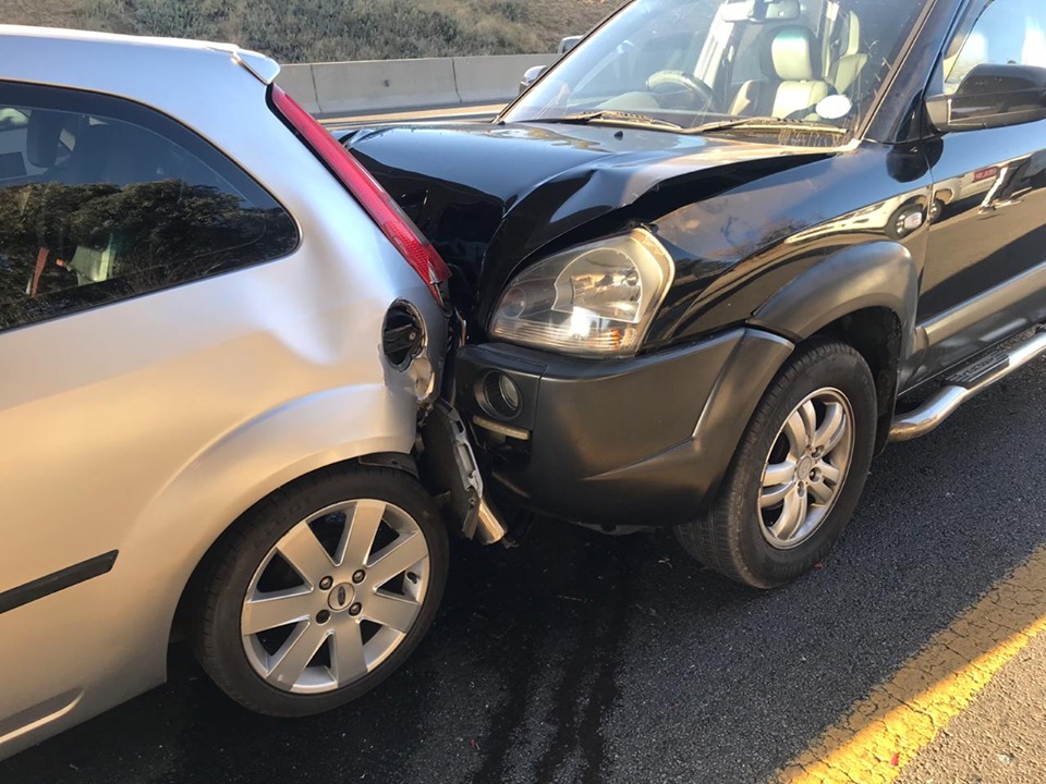 Collision on the N1 leaves two injured