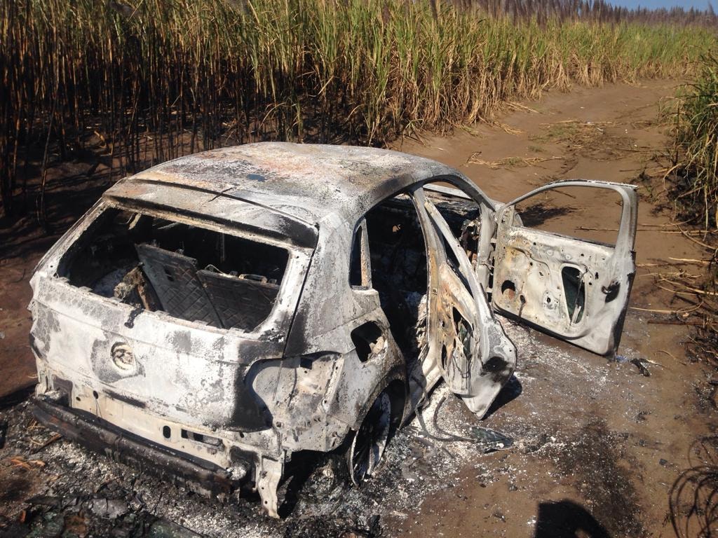 Hijacked vehicle found torched in Inanda, KZN