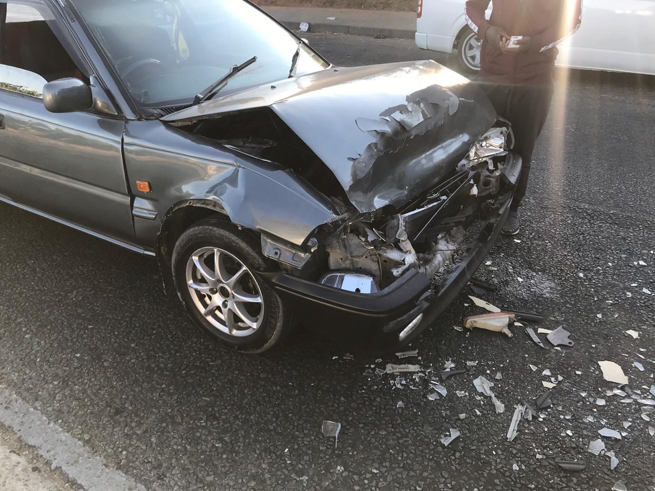 Vehicle collision in Randburg