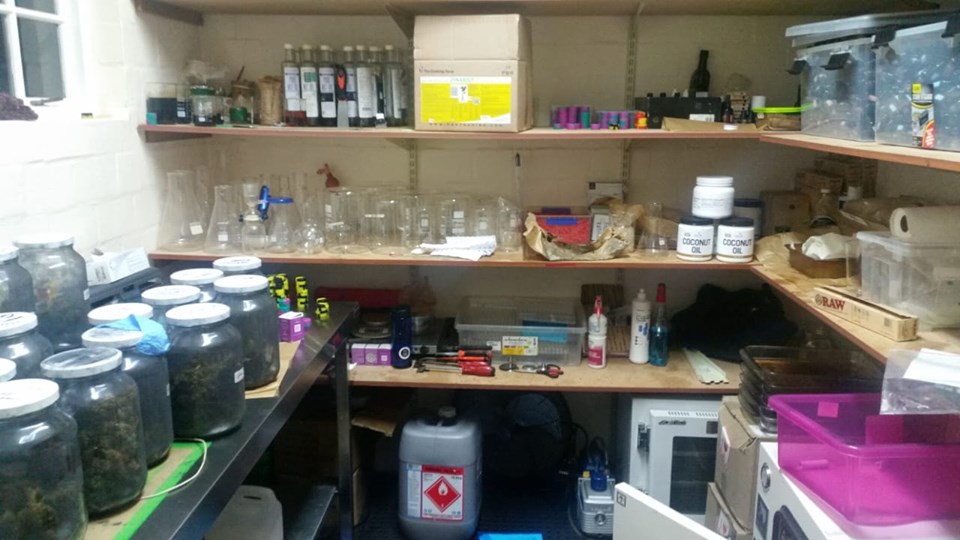 Hawks uncover a clandestine dagga lab in Cape Town