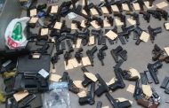 Police recovered more than 100 firearms in possession of former security companies