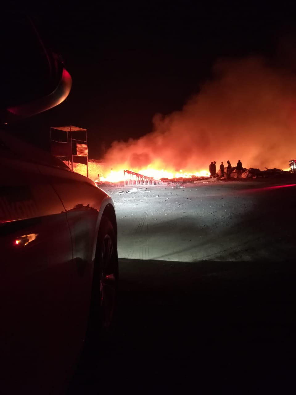 Gauteng: Fire destroys Roodepoort scrap yard