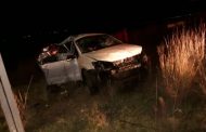 Motorists lucky to have escaped injury in a collision between Ogies and Kriel