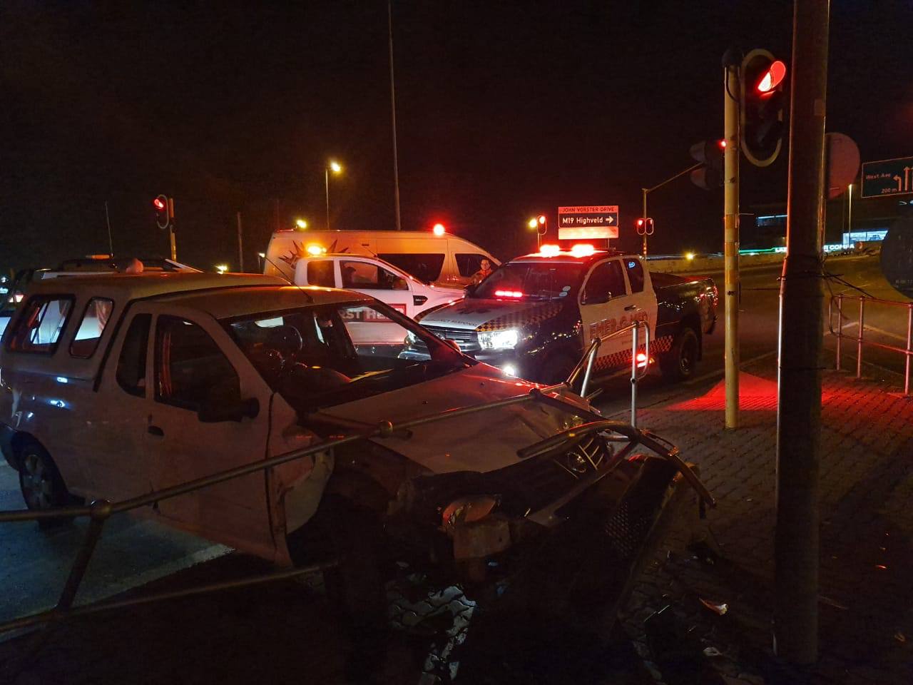 One injured in collision on John Vorster drive bridge in Centurion