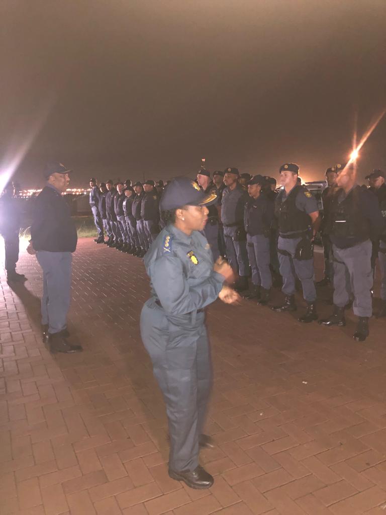 Eastern Cape Provincial Commissioner visits #AntiGangUnit parade