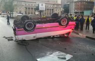 Multiple injured in a taxi collision in Johannesburg CBD