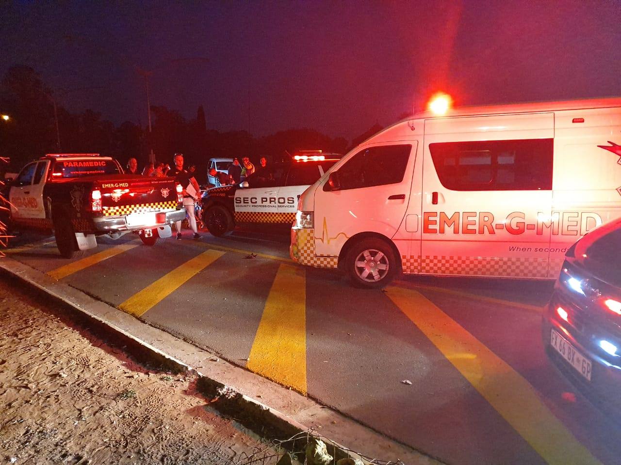 One killed, two injured in road crash involving motorbike in Benoni